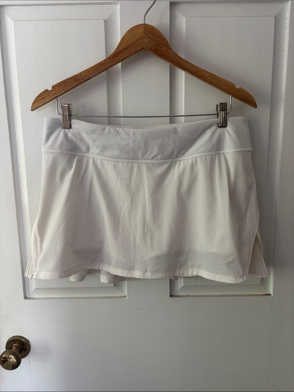 lululemon athletica Cream Athletic Skort